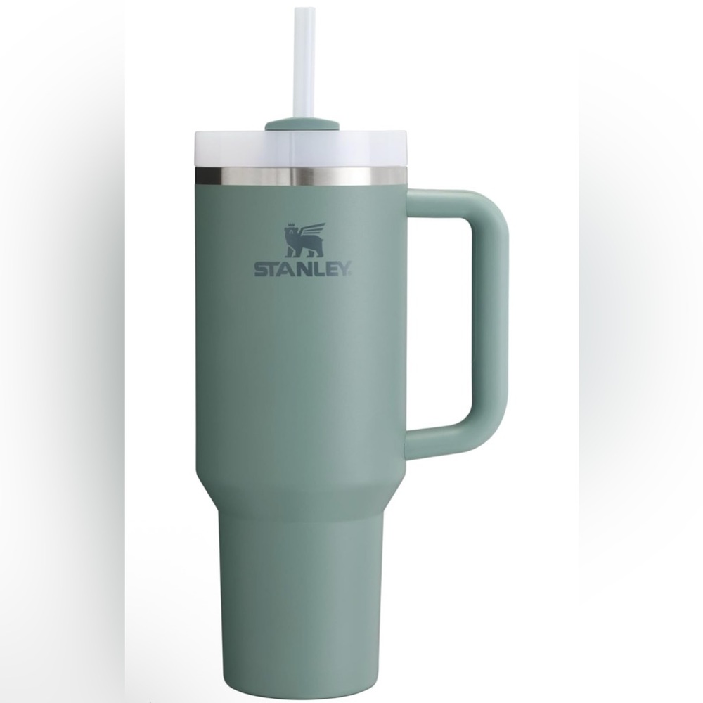 Stanley Green Tumbler with Handle
